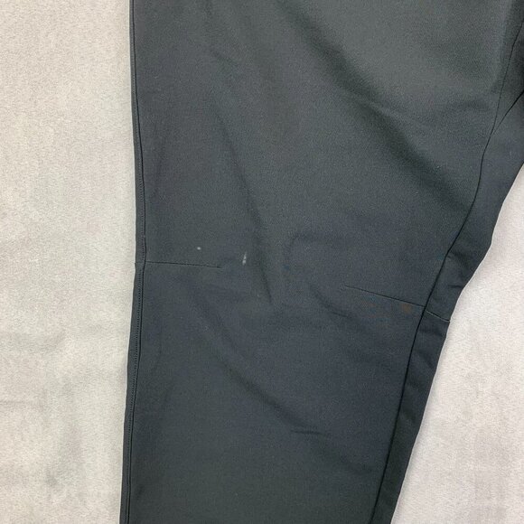 UNRL Golf Mens Halifax Pants 2XL 40-42 Black Chino Tapered Stretch 32" Inseam - Picture 4 of 14